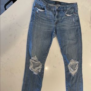 Abercrombie Harper Skinny Lowrise Jeans.